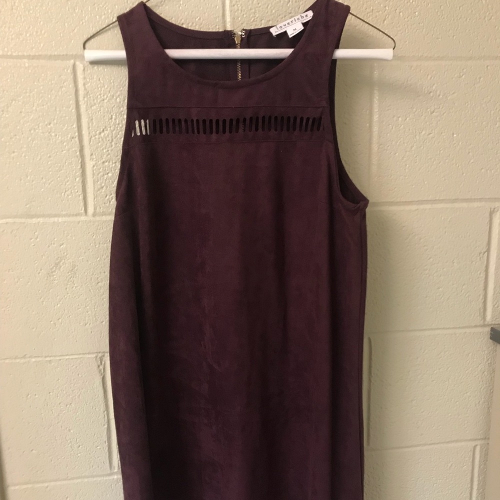 Love Riche Maroon Dress